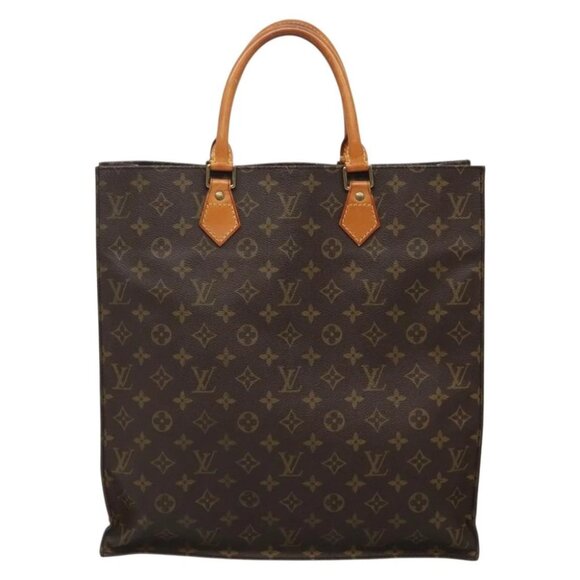 LOUIS VUITTON Monogram Sac Plat Hand Bag - Picture 3 of 16
